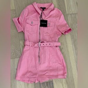 Pink One Piece Denim